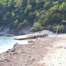 Anlandung Strand von Fetovaia